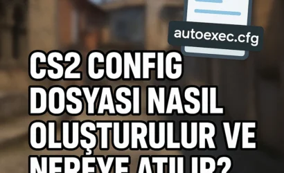 CS2 Config Dosyası Nasıl Oluşturulur ve Nereye Atılır?