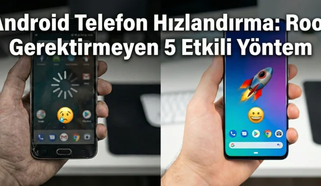 Android Telefon Hızlandırma Root Gerektirmeyen 5 Etkili Yöntem