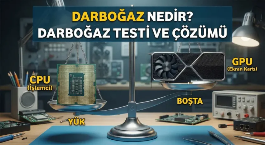 Darboğaz Nedir? İşlemci ve Ekran Kartı Darboğaz Testi ve Çözümleri (2026)