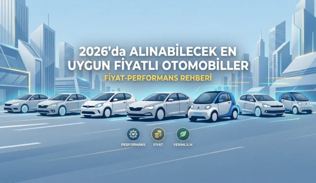 2026’da Alınabilecek En Uygun Fiyatlı Otomobiller: Fiyat-Performans Rehberi