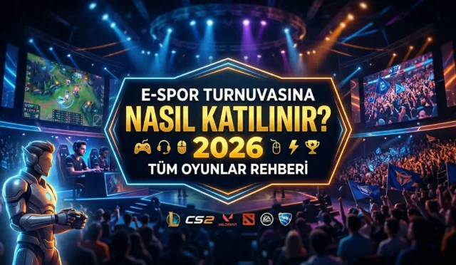 E-Spor Turnuvasına Nasıl Katılınır