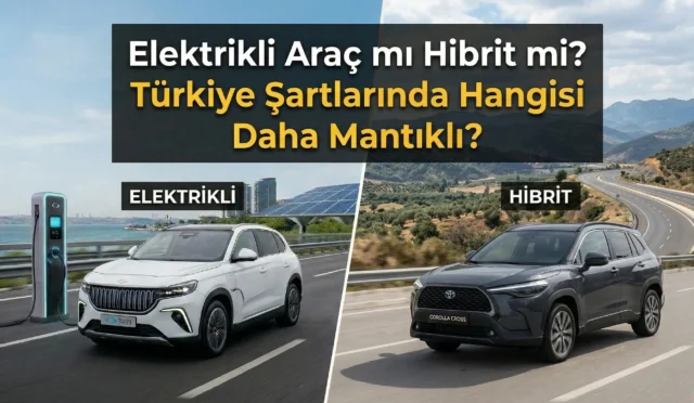 Elektrikli Araç mı Hibrit mi Türkiye Şartlarında Hangisi Daha Mantıklı