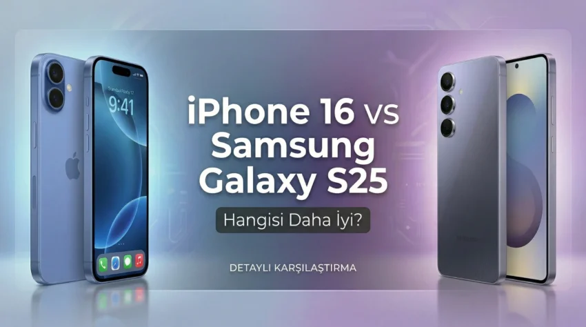 iPhone 16 vs Samsung Galaxy S25 – Hangisi Daha İyi?