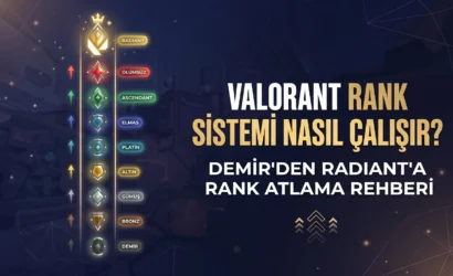 Valorant Rank Sistemi Nasıl Çalışır? Valorant Rank Atlama Rehberi